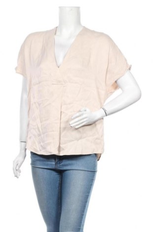 Дамска блуза Hallhuber, Размер XS, Цвят Бежов, Вискоза, Цена 35,70 лв.