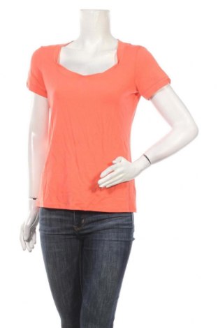 Дамска блуза La Mode Est A Vous, Размер XL, Цвят Оранжев, 92% вискоза, 8% еластан, Цена 29,50 лв.