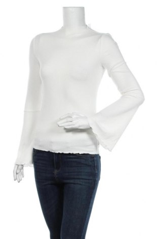 Bluză de femei ONLY, Mărime M, Culoare Ecru, 64% poliester, 28% viscoză, 8% elastan, Preț 38,82 Lei