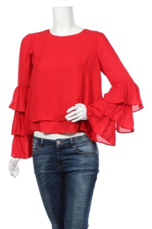 Bluză de femei ONLY, Mărime S, Culoare Roșu, Poliester, Preț 38,82 Lei