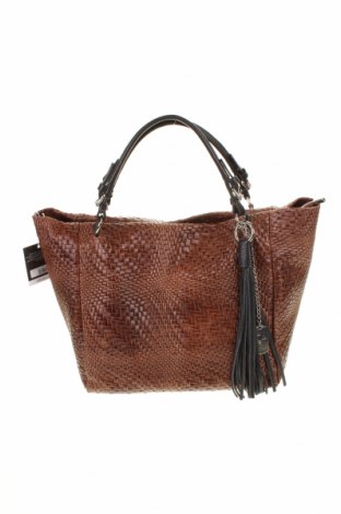 Γυναικεία τσάντα Anna Morellini, Χρώμα Καφέ, Γνήσιο δέρμα, Τιμή 152,86 €