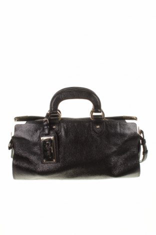Дамска чанта Bally, Цвят Черен, Естествена кожа, Цена 518,70 лв.