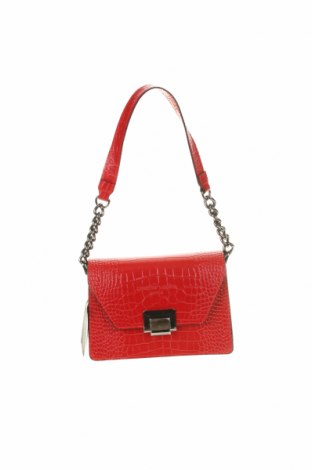 Дамска чанта Christian Laurier, Цвят Червен, Естествена кожа, Цена 291,75 лв.