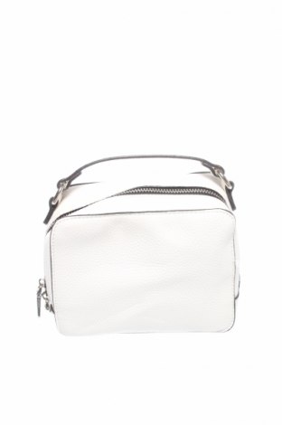 Γυναικεία τσάντα Mango, Χρώμα Λευκό, Δερματίνη, Τιμή 26,60 €