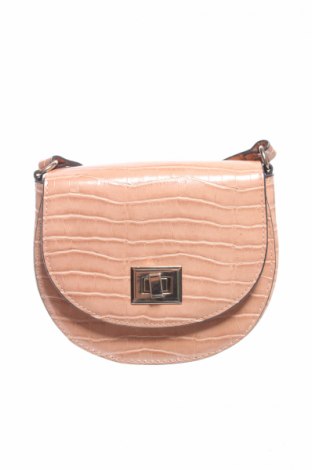 Γυναικεία τσάντα Zara, Χρώμα  Μπέζ, Δερματίνη, Τιμή 18,09 €