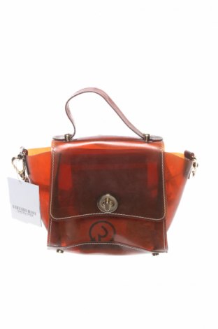 Дамска чанта Zara, Цвят Кафяв, Полиуретан, Цена 26,55 лв.