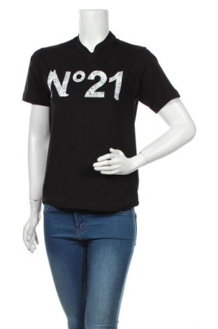 Tricou de femei N 21, Mărime M, Culoare Negru, Bumbac, Preț 217,11 Lei
