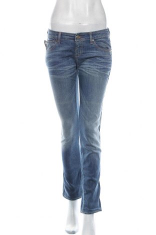 Дамски дънки Armani Jeans, Размер M, Цвят Син, 98% памук, 2% еластан, Цена 74,80 лв.
