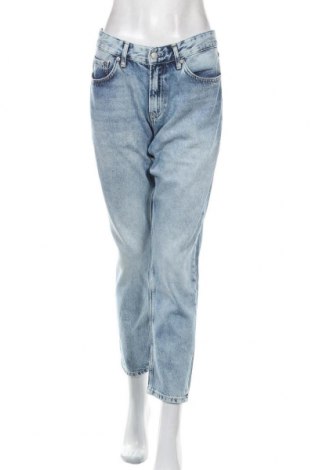 Дамски дънки Pepe Jeans, Размер L, Цвят Син, 65% полиестер, 35% памук, Цена 134,25 лв.