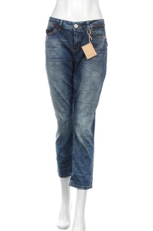 Damen Jeans Street One, Größe L, Farbe Blau, 98% Baumwolle, 2% Elastan, Preis 20,24 €