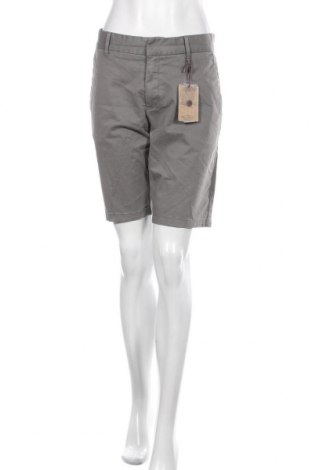 Γυναικείο κοντό παντελόνι Dreimaster, Μέγεθος XL, Χρώμα Γκρί, 97% βαμβάκι, 3% ελαστάνη, Τιμή 25,86 €