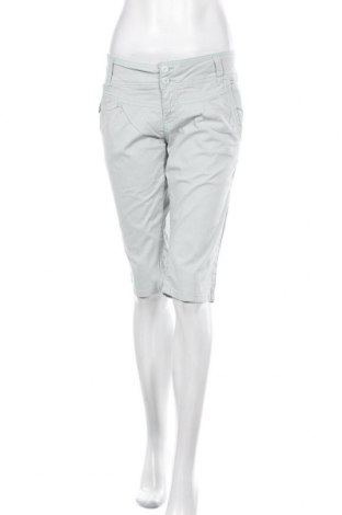 Дамски къс панталон Fresh Made, Размер L, Цвят Зелен, 98% памук, 2% еластан, Цена 13,44 лв.