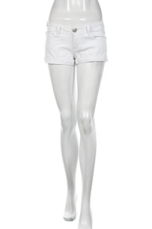 Дамски къс панталон Jennyfer, Размер S, Цвят Бял, 98% памук, 2% еластан, Цена 28,56 лв.