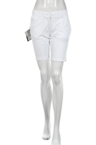 Дамски къс панталон Napapijri, Размер M, Цвят Бял, 98% памук, 2% еластан, Цена 81,12 лв.