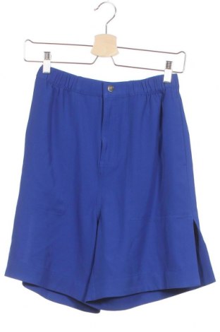 Дамски къс панталон Weekday, Размер XS, Цвят Син, 96% полиестер, 4% еластан, Цена 16,80 лв.