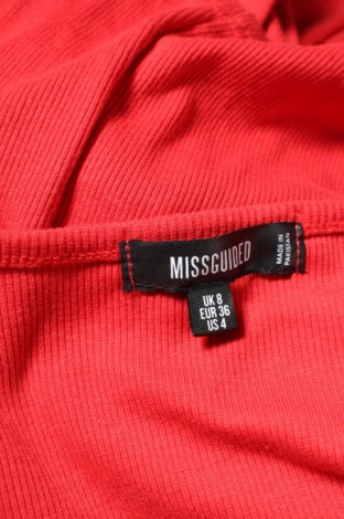 Dámský komplet  Missguided, Velikost S, Barva Červená, 52% polyester, 45% bavlna, 3% elastan, Cena  859,00 Kč
