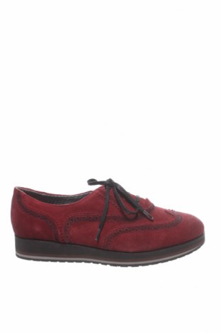 Γυναικεία παπούτσια Geox, Μέγεθος 38, Χρώμα Κόκκινο, Φυσικό σουέτ, Τιμή 38,51 €