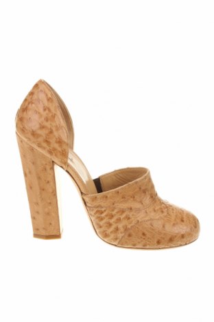 Дамски обувки Miu Miu, Размер 40, Цвят Бежов, Естествена кожа, Цена 419,40 лв.
