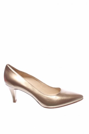 Дамски обувки Unisa, Размер 37, Цвят Златист, Естествена кожа, Цена 112,00 лв.