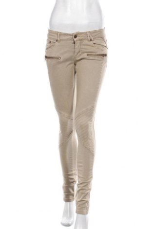 Дамски панталон America Today, Размер M, Цвят Бежов, 98% памук, 2% еластан, Цена 31,24 лв.
