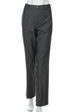 Дамски панталон Frank Walder, Размер M, Цвят Сив, 58% полиестер, 33% вискоза, 6% еластан, Цена 44,00 лв.