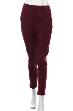 Pantaloni de femei Vero Moda, Mărime M, Culoare Roșu, 62% poliester, 33% viscoză, 5% elastan, Preț 54,47 Lei