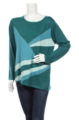 Γυναικείο πουλόβερ Damart, Μέγεθος XL, Χρώμα Πράσινο, 50% πολυεστέρας, 20%ακρυλικό, 20% πολυαμίδη, 10% μαλλί, Τιμή 25,52 €