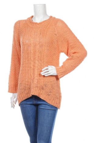 Γυναικείο πουλόβερ Vero Moda, Μέγεθος L, Χρώμα Πορτοκαλί, Ακρυλικό, Τιμή 12,47 €