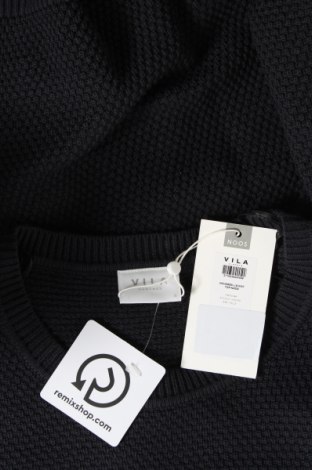 Γυναικείο πουλόβερ Vila, Μέγεθος S, Χρώμα Μπλέ, 50%ακρυλικό, 50% βαμβάκι, Τιμή 14,25 €