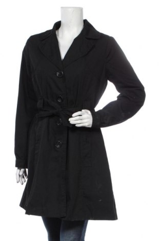 Дамски шлифер H&M, Размер L, Цвят Черен, Полиестер, Цена 45,52 лв.