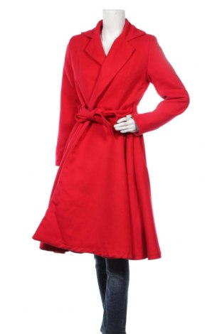 Damenmantel Creens, Größe S, Farbe Rot, 80% Polyester, 15% Viskose, 5% Wolle, Preis 122,24 €