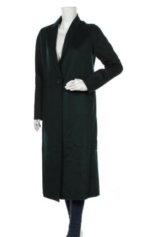 Palton de femei Maje, Mărime M, Culoare Verde, 70% lână, 30% viscoză, Preț 1.445,29 Lei