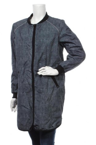 Дамско палто Vrs, Размер XL, Цвят Син, 92% полиестер, 8% еластан, Цена 42,84 лв.