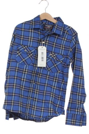 Παιδικό πουκάμισο Breeze, Μέγεθος 8-9y/ 134-140 εκ., Χρώμα Μπλέ, Βαμβάκι, Τιμή 7,58 €