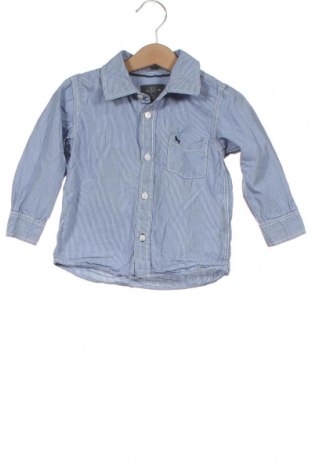 Kinderhemd H&M L.O.G.G., Größe 18-24m/ 86-98 cm, Farbe Blau, Baumwolle, Preis 12,81 €