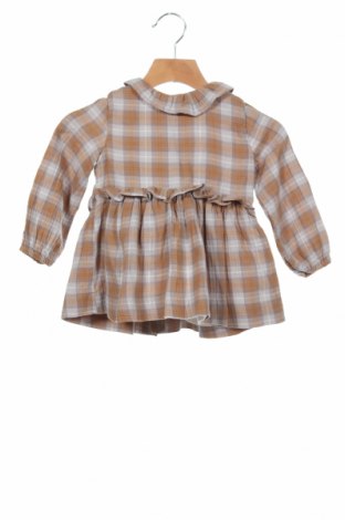 Детска рокля Gocco, Размер 12-18m/ 80-86 см, Цвят Многоцветен, 99% памук, 1% лен, Цена 19,75 лв.