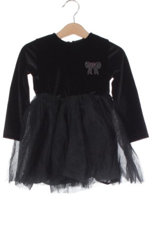 Детска рокля Koton, Размер 18-24m/ 86-98 см, Цвят Черен, 90% полиестер, 10% еластан, Цена 14,70 лв.