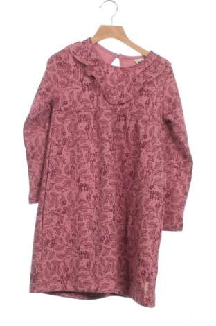 Детска рокля Minymo, Размер 7-8y/ 128-134 см, Цвят Розов, 60% памук, 35% полиестер, 5% еластан, Цена 23,70 лв.