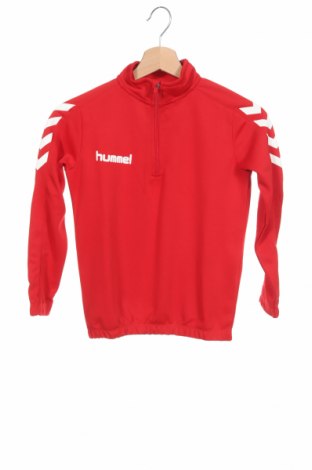 Детска спортна блуза Hummel, Размер 5-6y/ 116-122 см, Цвят Червен, Полиестер, Цена 23,21 лв.