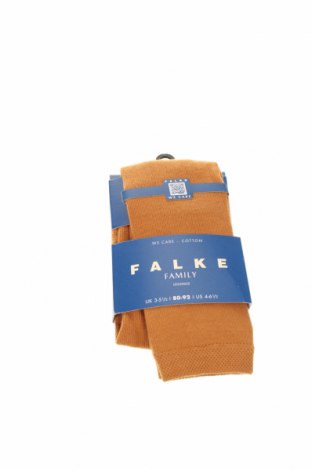 Детски чорапогащи Falke, Размер 12-18m/ 80-86 см, Цвят Кафяв, 91% памук, 8% полиамид, 1% еластан, Цена 17,55 лв.