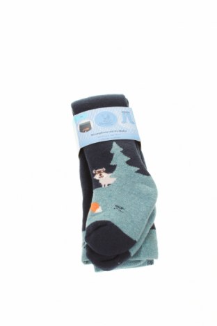 Детски чорапогащи Sterntaler, Размер 9-12m/ 74-80 см, Цвят Син, 85% памук, 12% полиамид, 3% еластан, Цена 19,50 лв.
