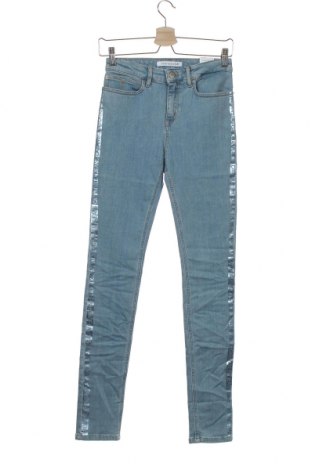 Dětské džíny  Calvin Klein Jeans, Velikost 15-18y/ 170-176 cm, Barva Modrá, 99% bavlna, 1% elastan, Cena  1 954,00 Kč