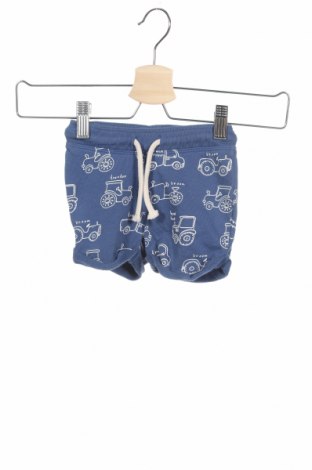 Kinder Shorts H&M, Größe 3-6m/ 62-68 cm, Farbe Blau, Baumwolle, Preis 6,89 €