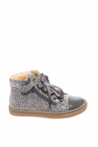Детски обувки Bundgaard, Размер 28, Цвят Сив, Естествен велур, еко кожа, Цена 56,70 лв.