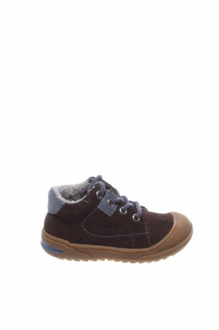 Детски обувки Lamino, Размер 21, Цвят Кафяв, Естествен велур, Цена 52,15 лв.