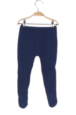 Детски панталон Grain De Ble, Размер 9-12m/ 74-80 см, Цвят Син, Памук, Цена 13,20 лв.