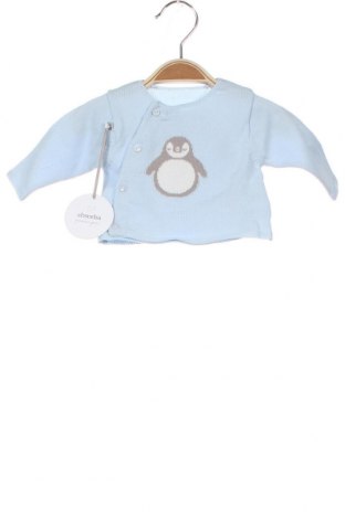Детски пуловер Absorba, Размер 0-1m/ 50 см, Цвят Син, Памук, Цена 11,80 лв.
