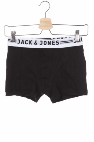 Lenjerie pentru copii Jack & Jones, Mărime 12-13y/ 158-164 cm, Culoare Negru, 95% bumbac, 5% elastan, Preț 25,72 Lei