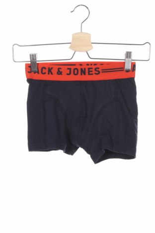 Kinderunterwäsche Jack & Jones, Größe 8-9y/ 134-140 cm, Farbe Blau, 95% Baumwolle, 5% Elastan, Preis 3,33 €