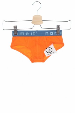 Kinderunterwäsche Name It, Größe 4-5y/ 110-116 cm, Farbe Orange, 95% Baumwolle, 5% Elastan, Preis 4,41 €